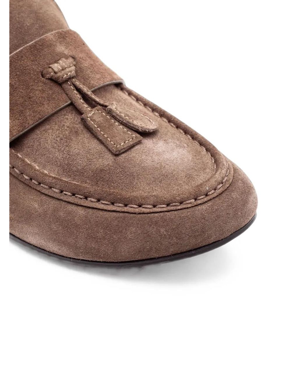 Roberto Festa Brown Maeve Tassel Loafers