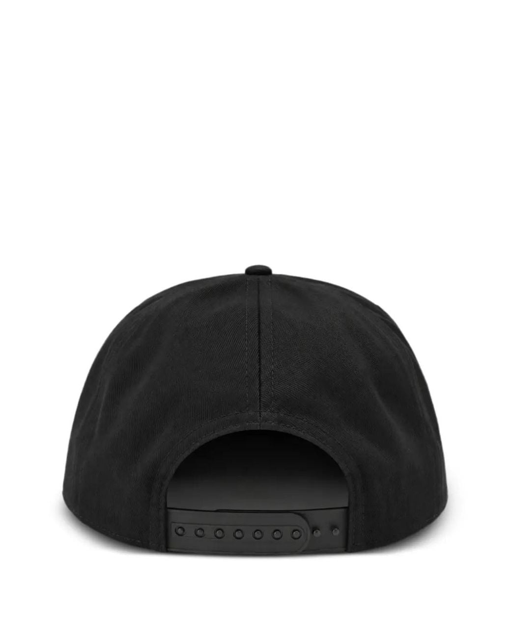 Melt Black Crest-Print Baseball Cap