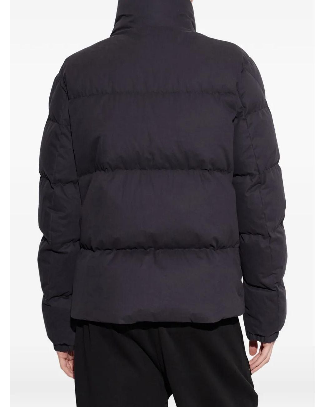 Moncler Blue Isenviel Logo-Patch Puffer Jacket for men