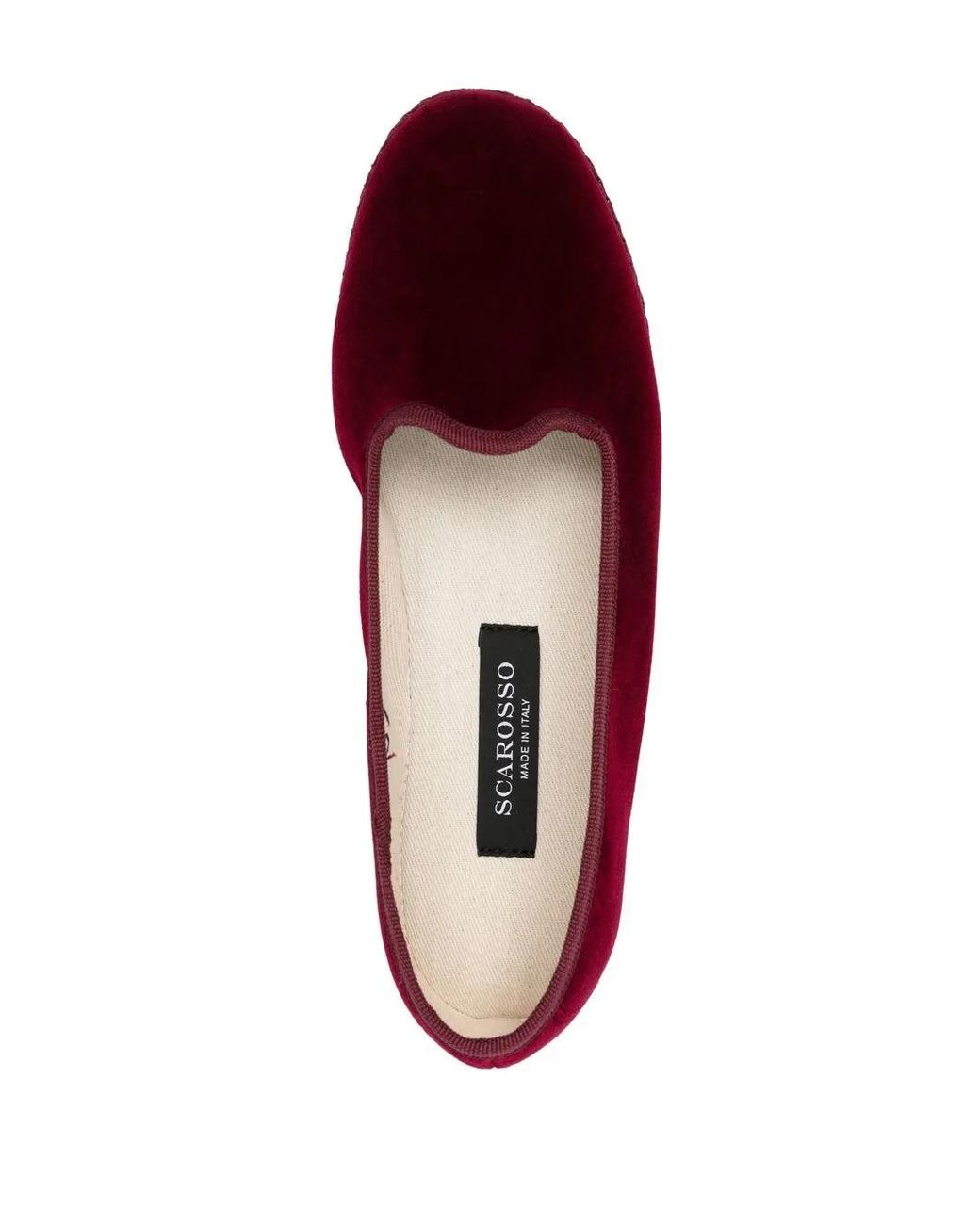 Scarosso Red Valentina Slip-On Slippers