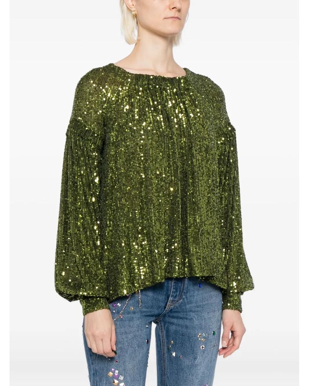 Rabanne Green Haut Top