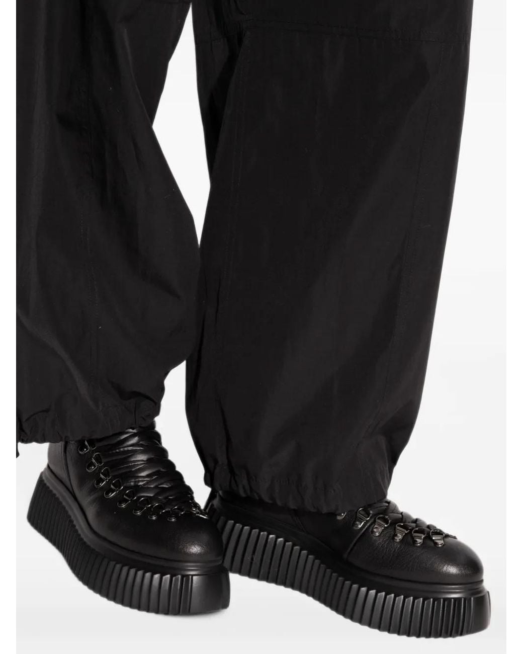 Agl Attilio Giusti Leombruni Black Dromo Platform Boots