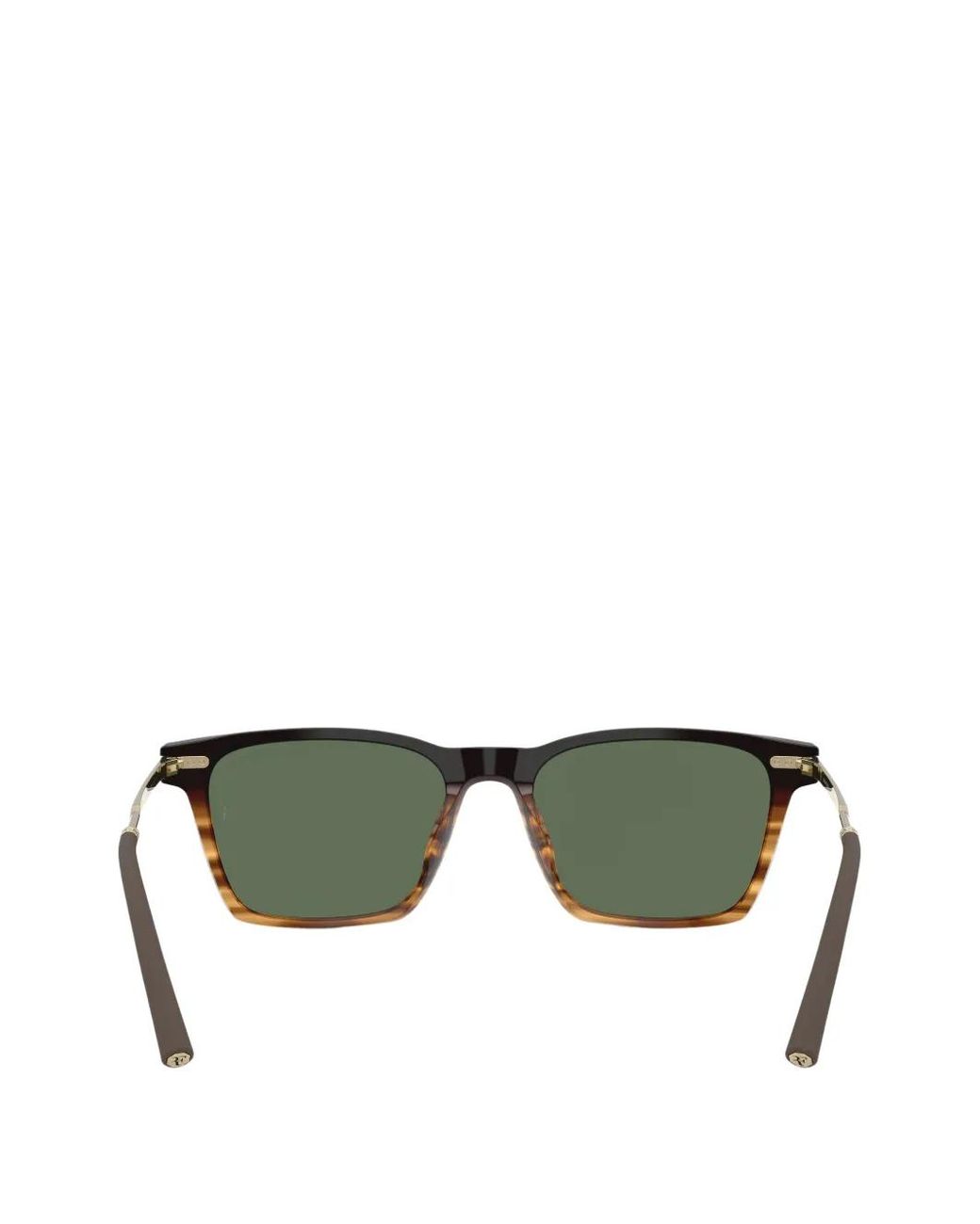 Oliver Peoples Green Square-Frame Sunglasses