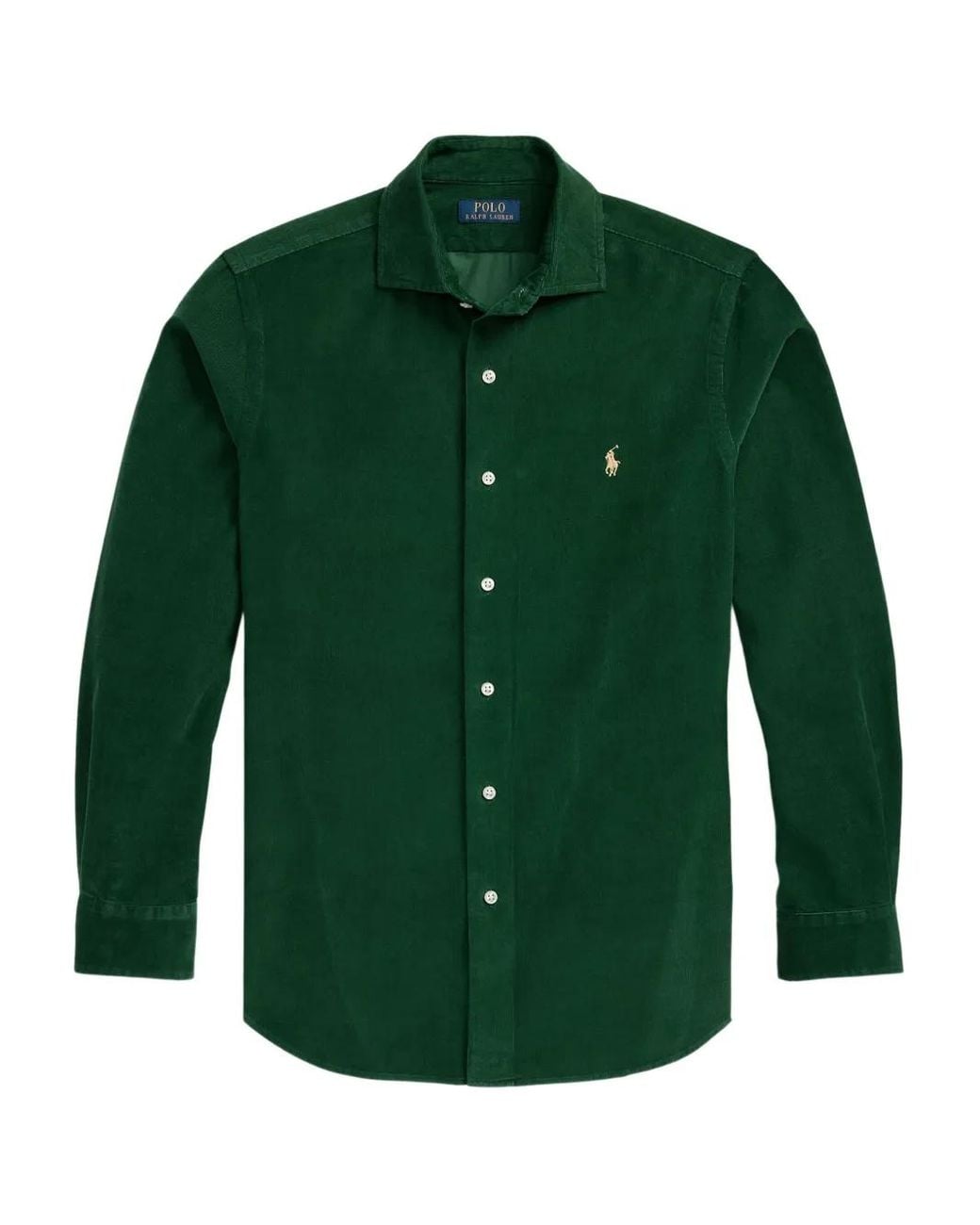 Polo Ralph Lauren Green Custom Fit Shirt for men