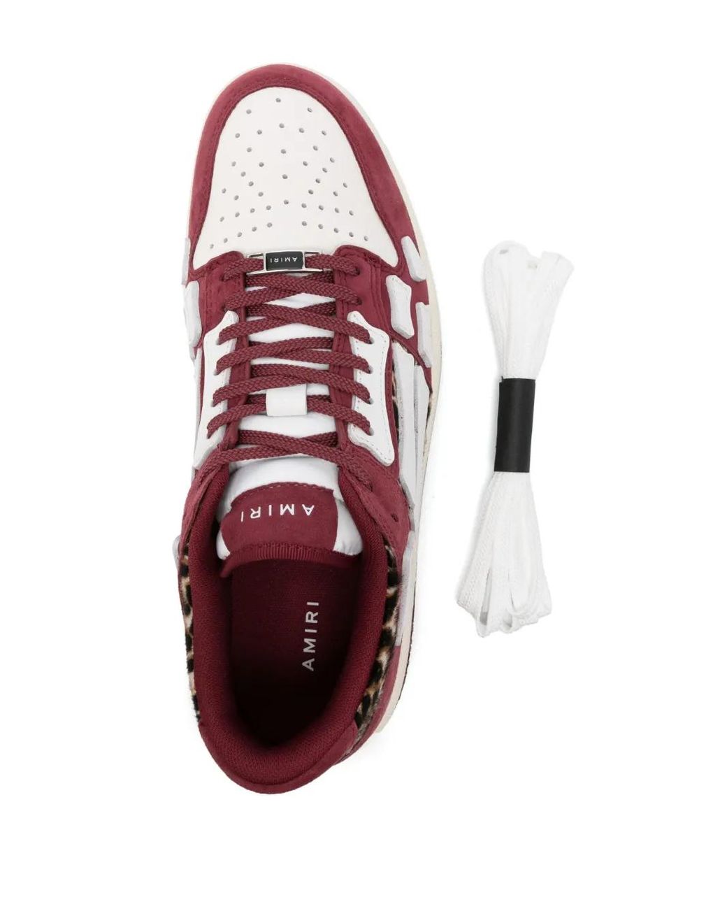 Amiri Pink Leopard Sneakers for men