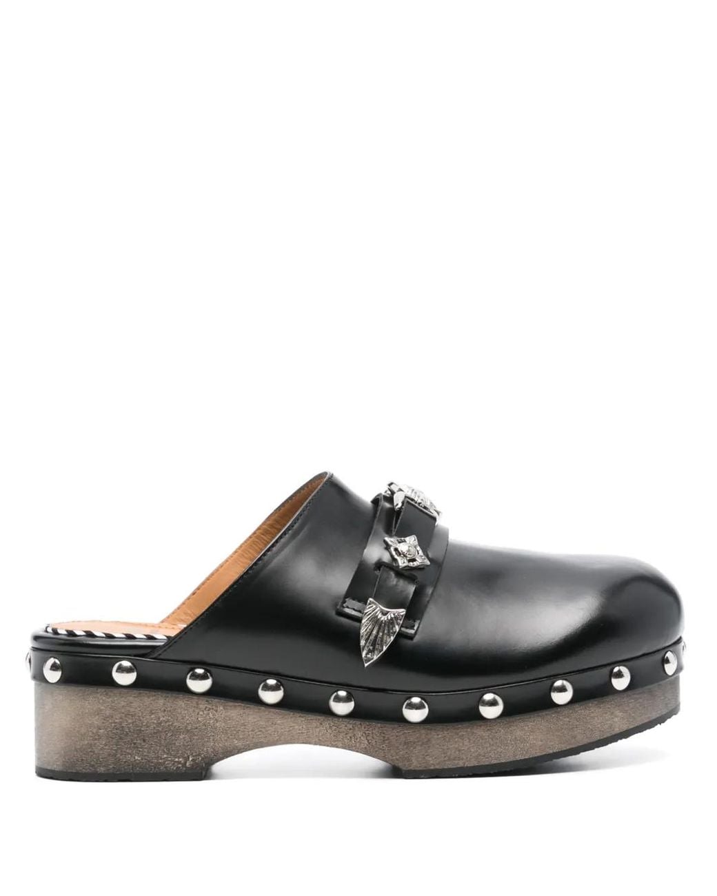 Toga Black Mules 45Mm
