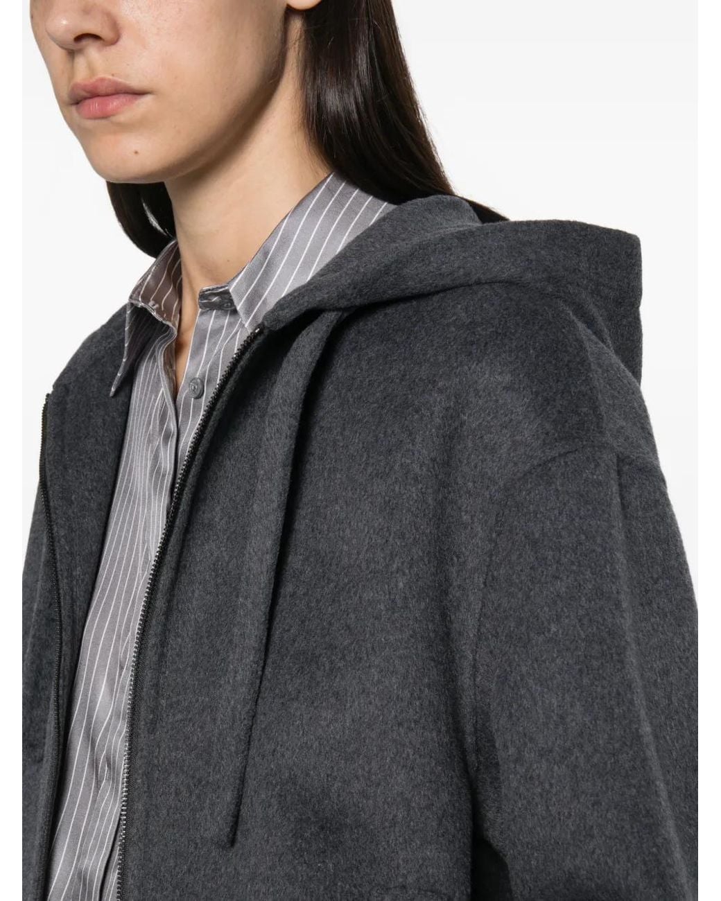 Chaqueta Con Capucha ViCOLO de color Gray