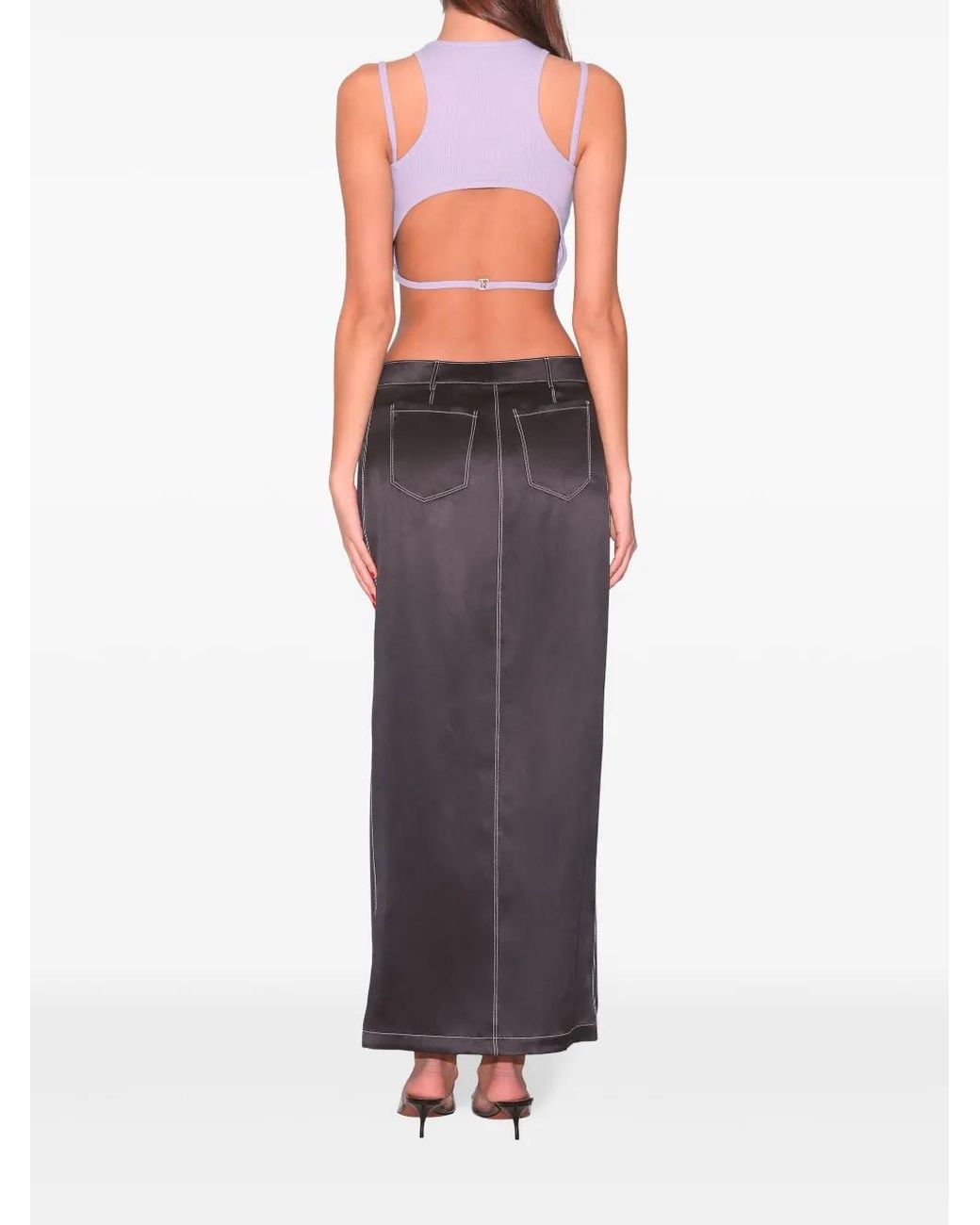 Gonna Lunga di Fleur du Mal in Black