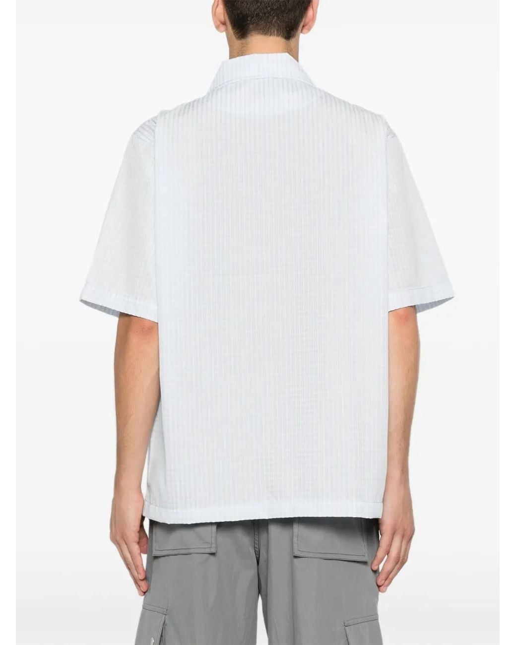 Carrera White Beck Check Short-Sleeve Shirt for men