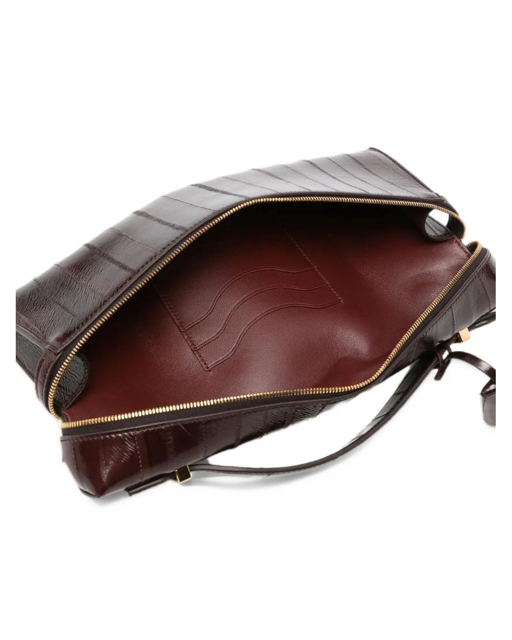 Loro Piana Black Extra L29 Leather Clutch Bag