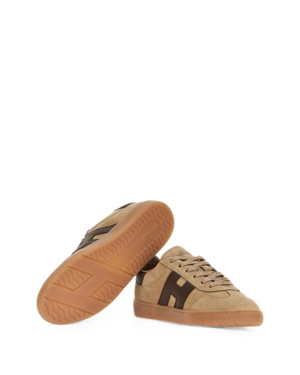 Hogan Brown Cool Sneakers