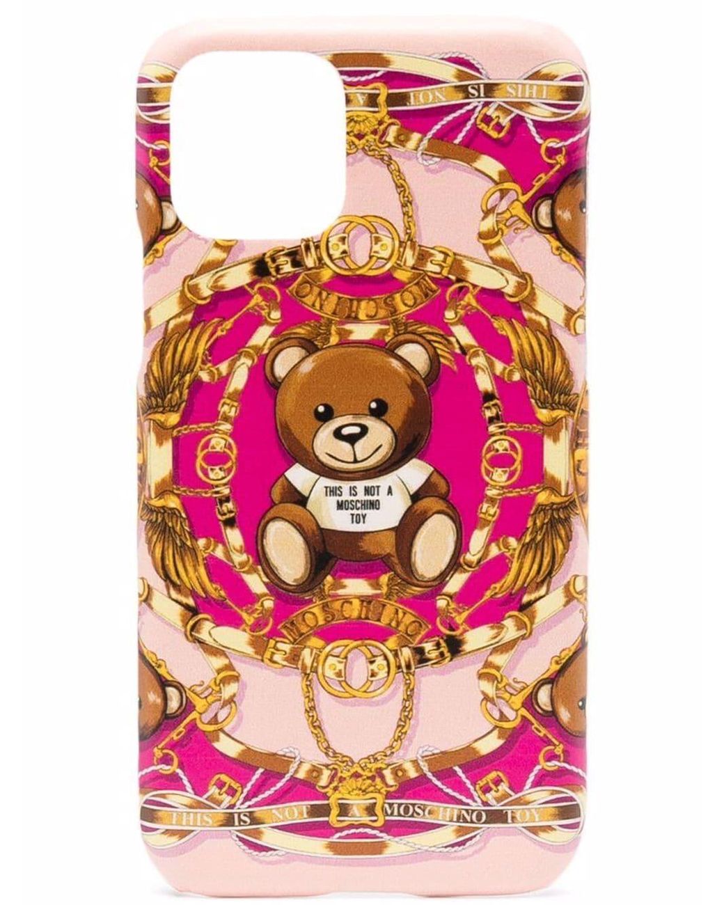 Moschino IPhone 11 Pro-Hülle mit Teddy-Print in Pink - Lyst