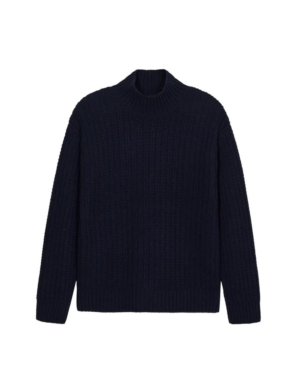 Closed Klassischer Rollkragenpullover in Blue für Herren