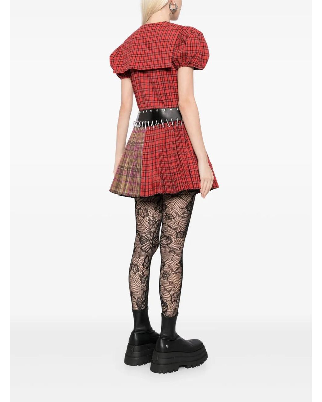 Chopova Lowena Red Judith Dress