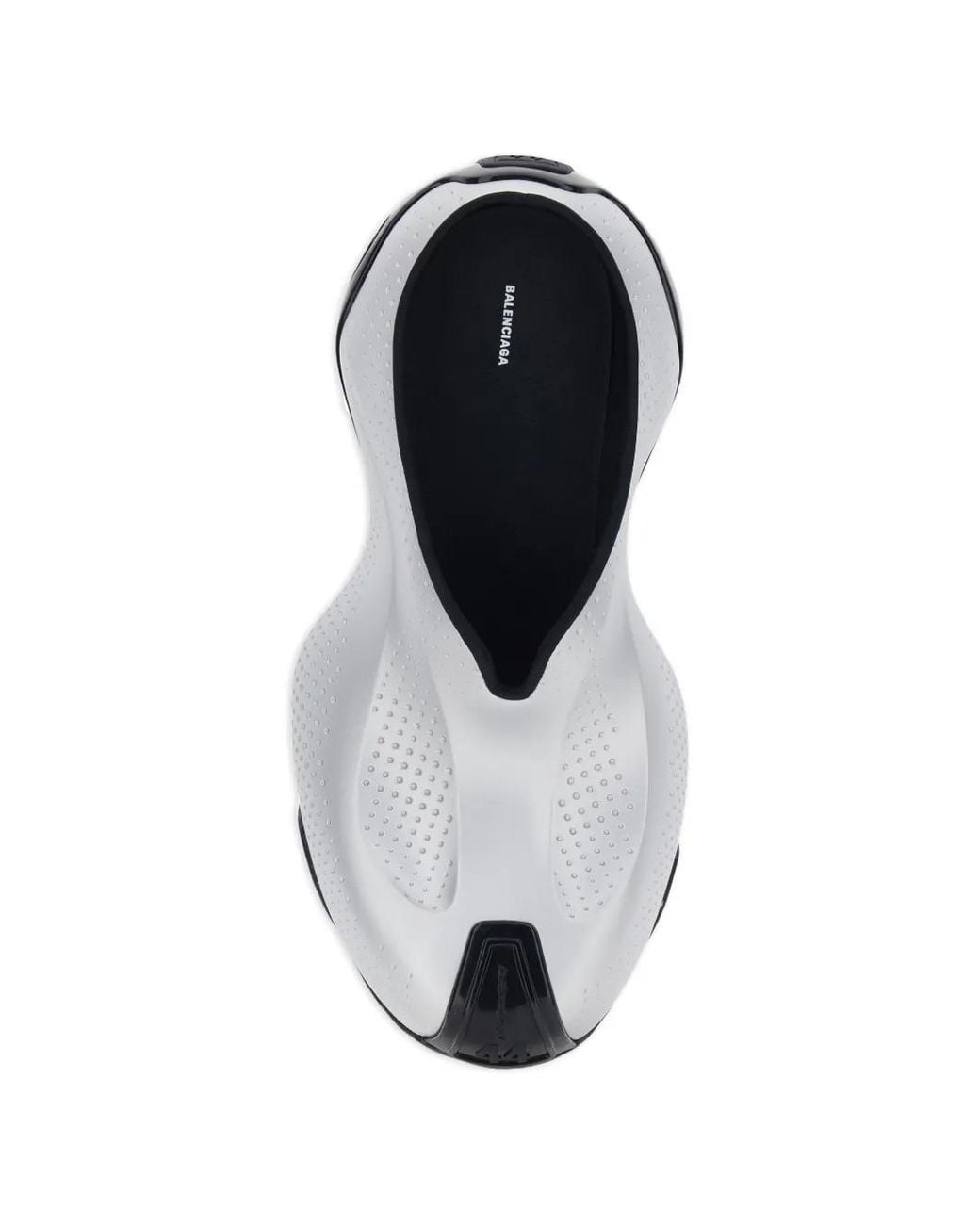 Balenciaga White Mules With Logo On The Side And Number On The Front And Back for men