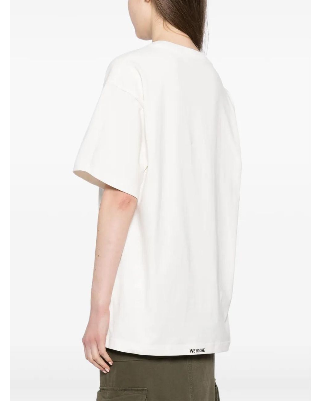 we11done White Pearl Bear T-Shirt
