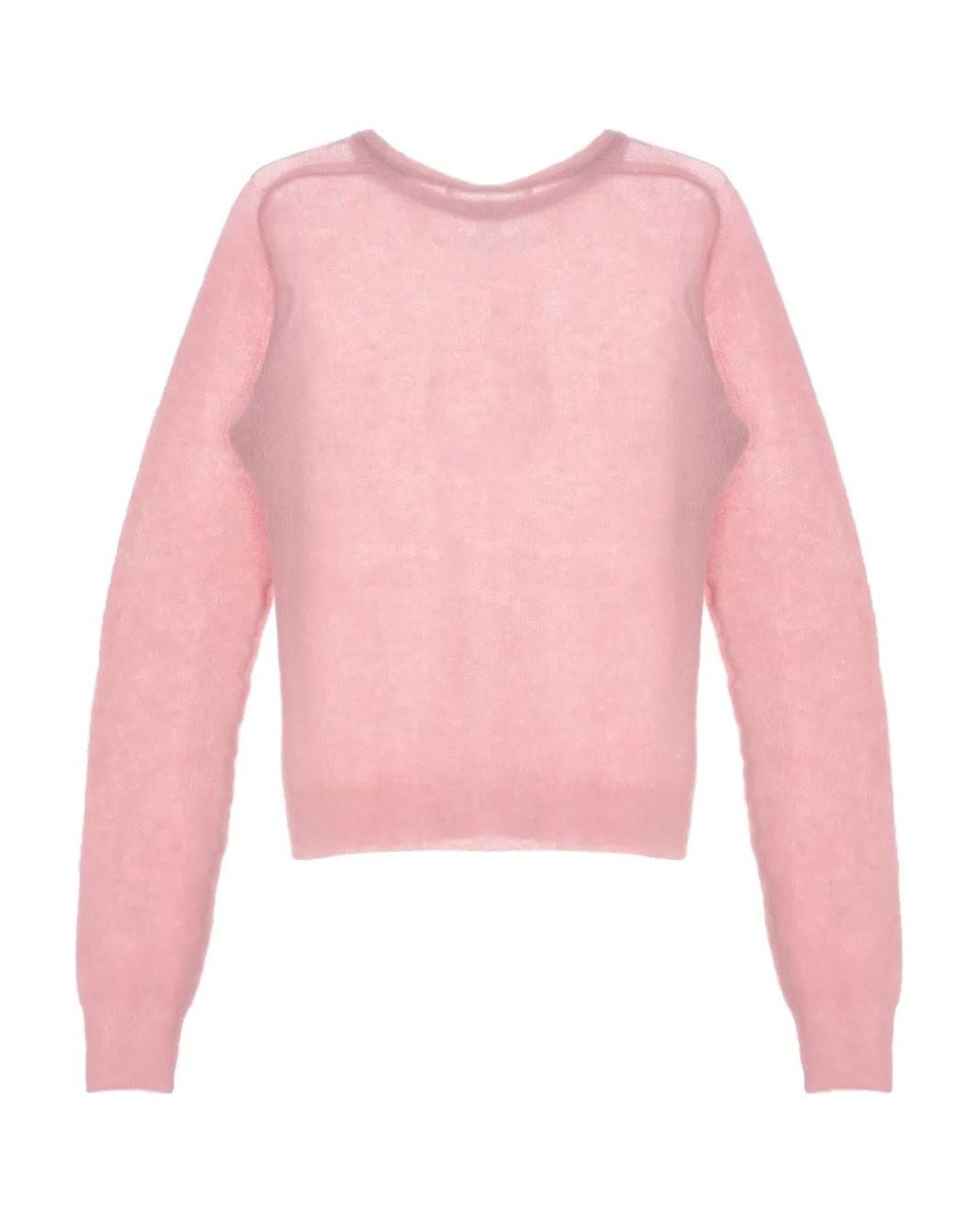 Auralee Trui Van Alpaca Wolblend in het Pink