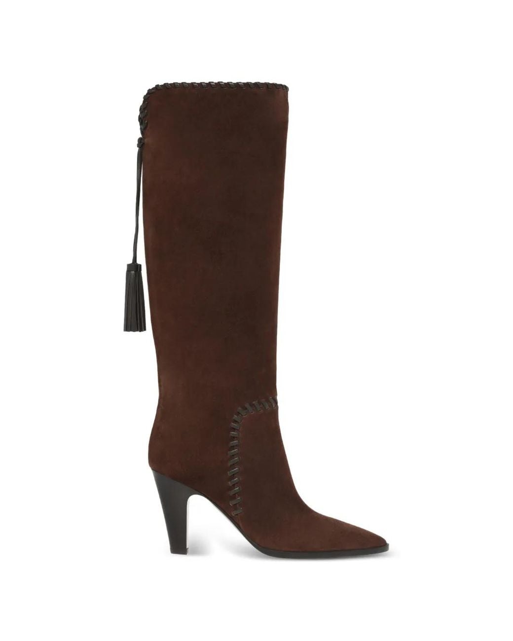 Gianvito Rossi Brown Tassel-Detail Boots