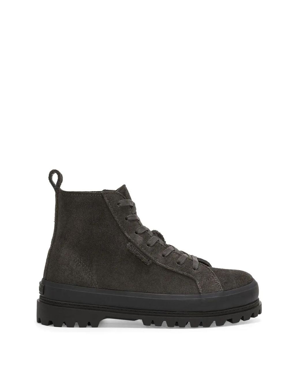 Superga Black 2341 Alpina Lace-Up Ankle Boots