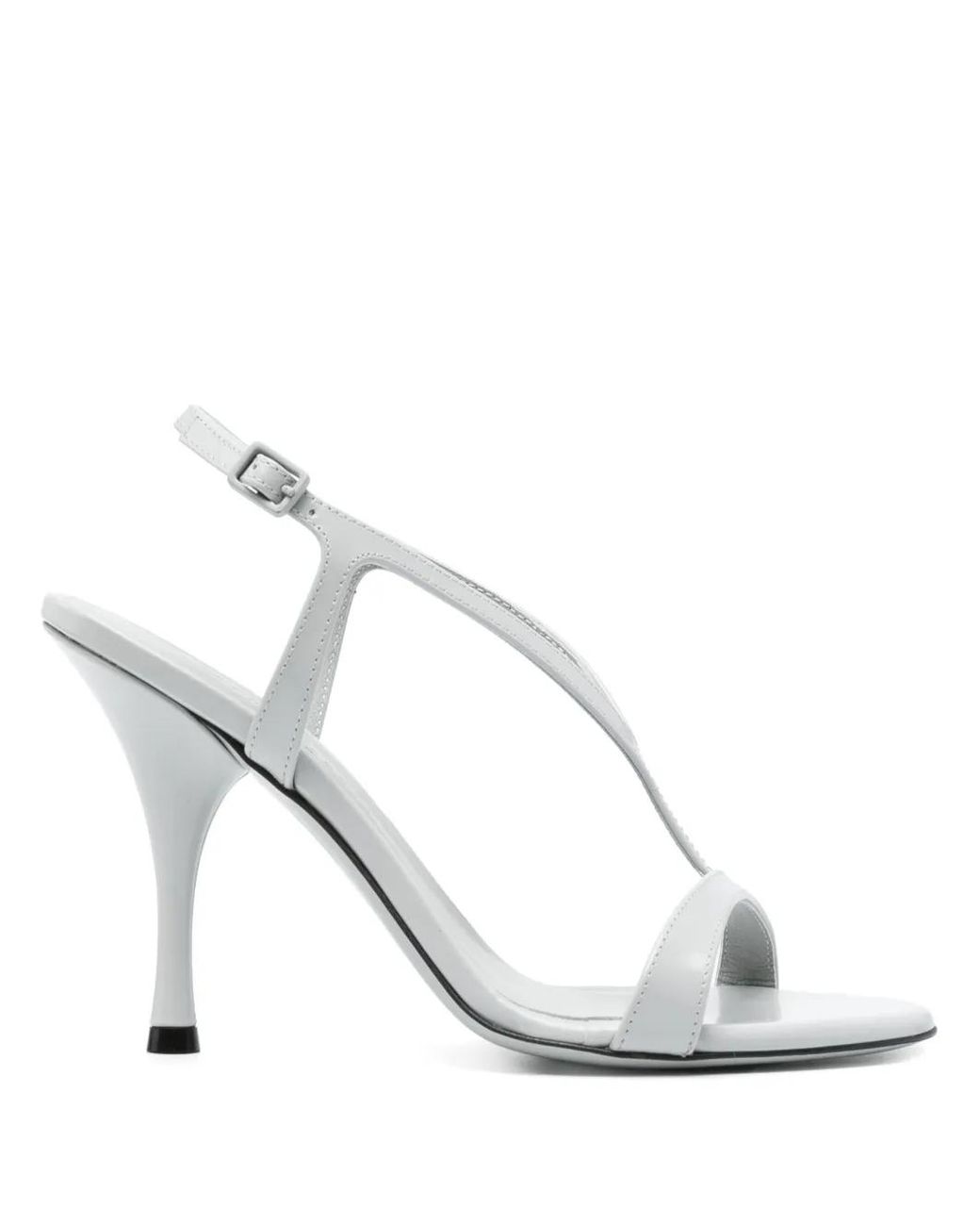 Roberto Festa White 100Mm Jennie Sandals