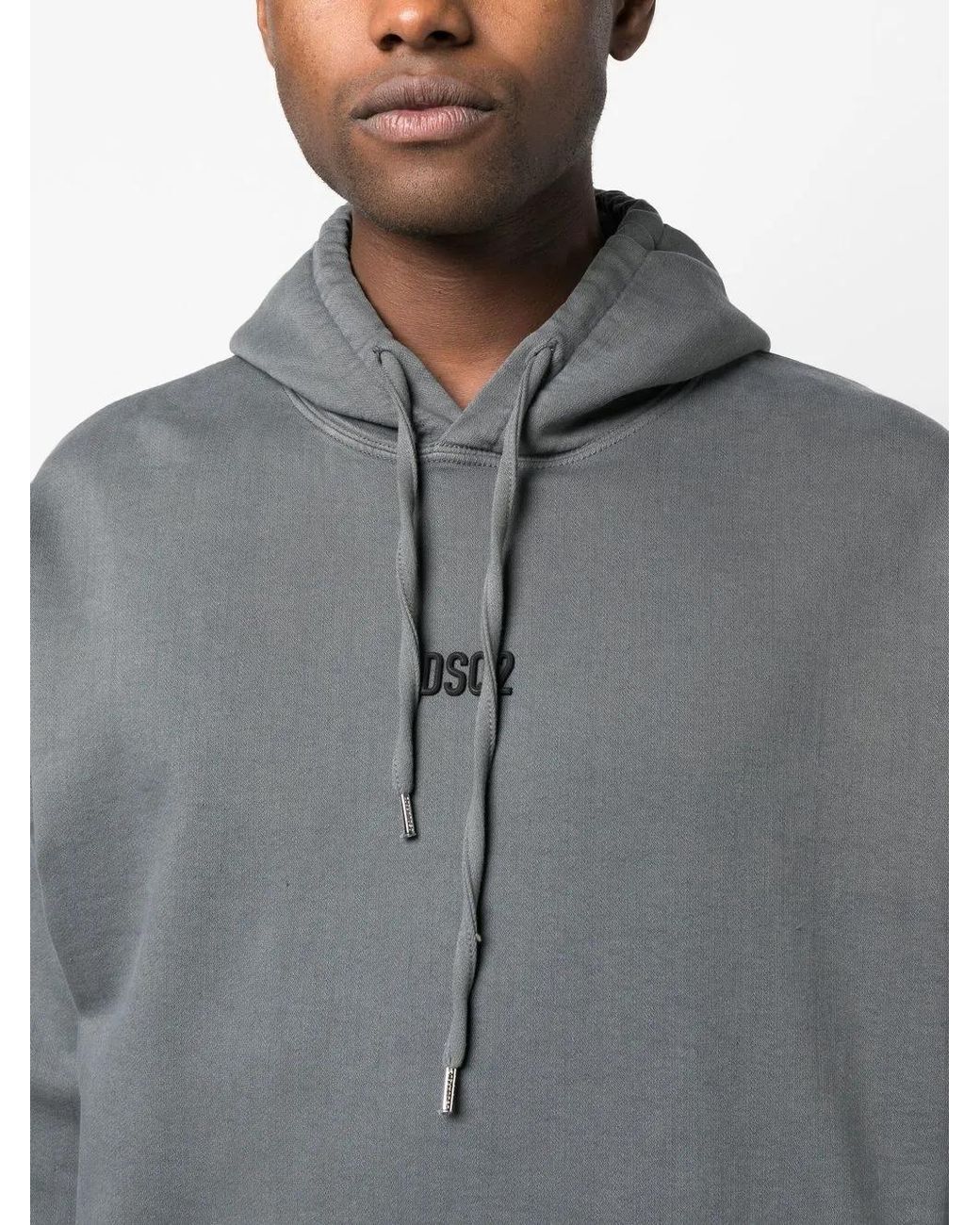 DSquared² Gray Hoodie for men