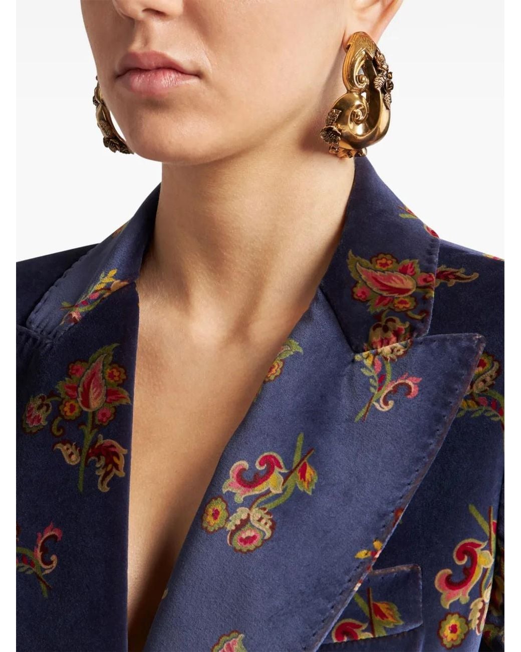 Etro Natural Curly Earrings