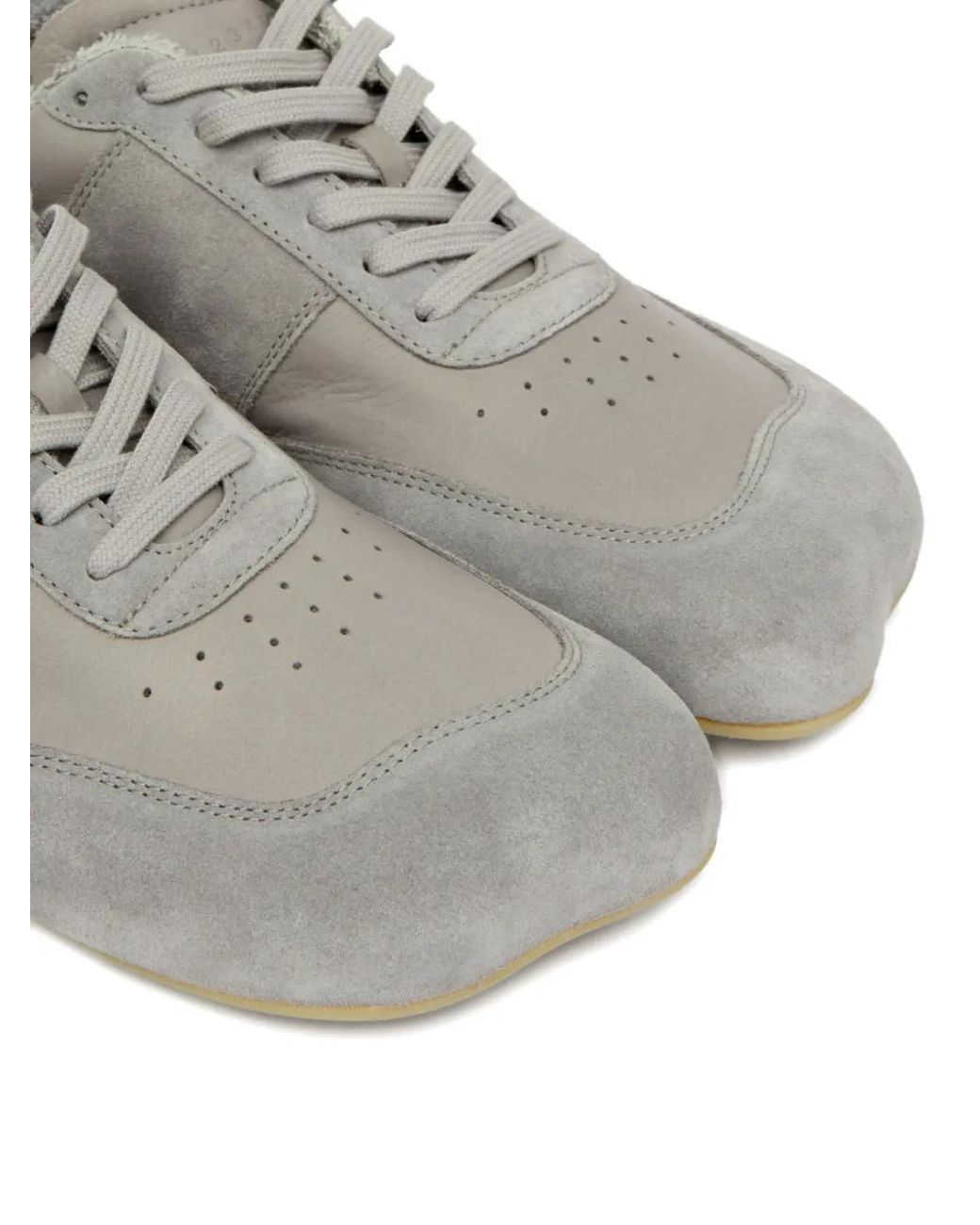 MM6 by Maison Margiela Gray Anatomic Sneakers for men