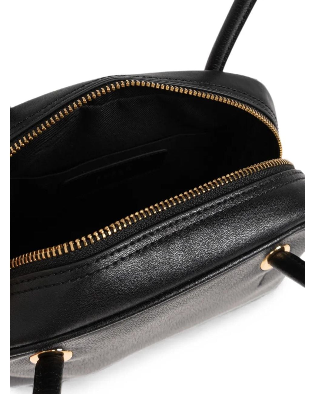 Furla Black Poppy Leather Shoulder Bag