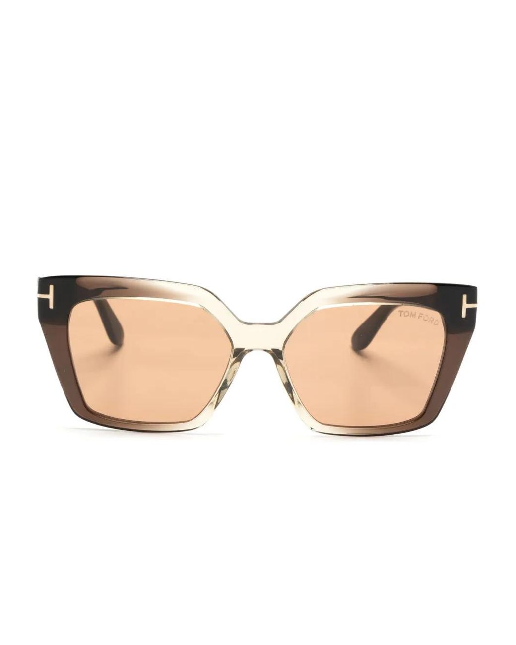 Tom Ford Natural Winona Cat-Eye Frame Sunglasses