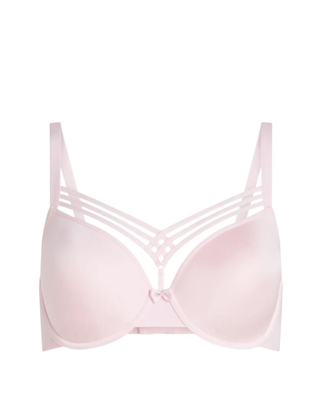 Marlies Dekkers Pink Dame De Paris Padded Plunge Bra