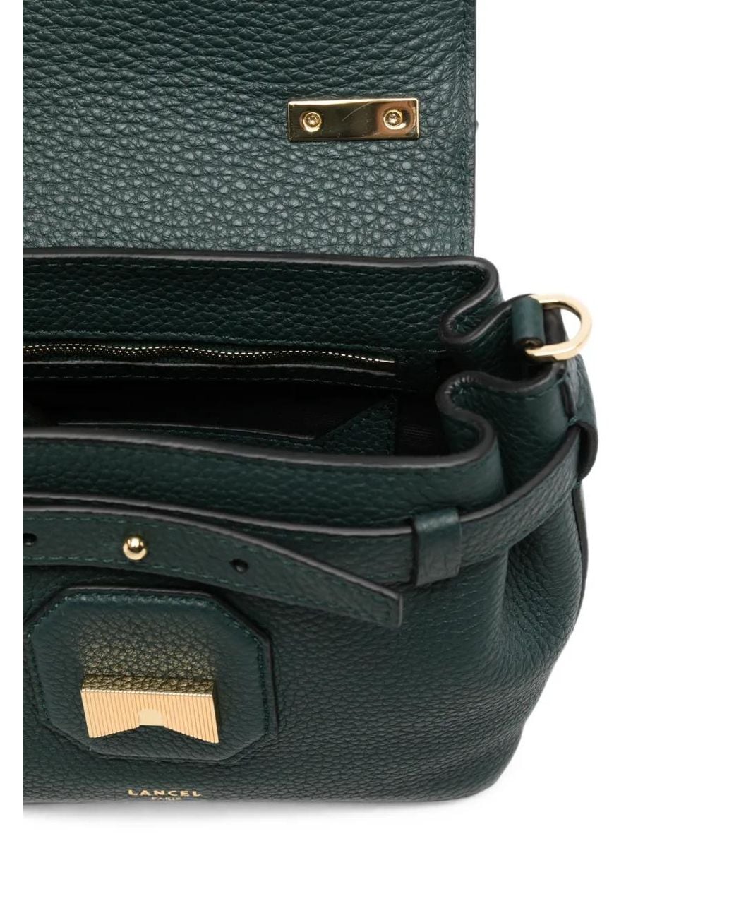 Lancel Black Mini Charlie Leather Tote Bag