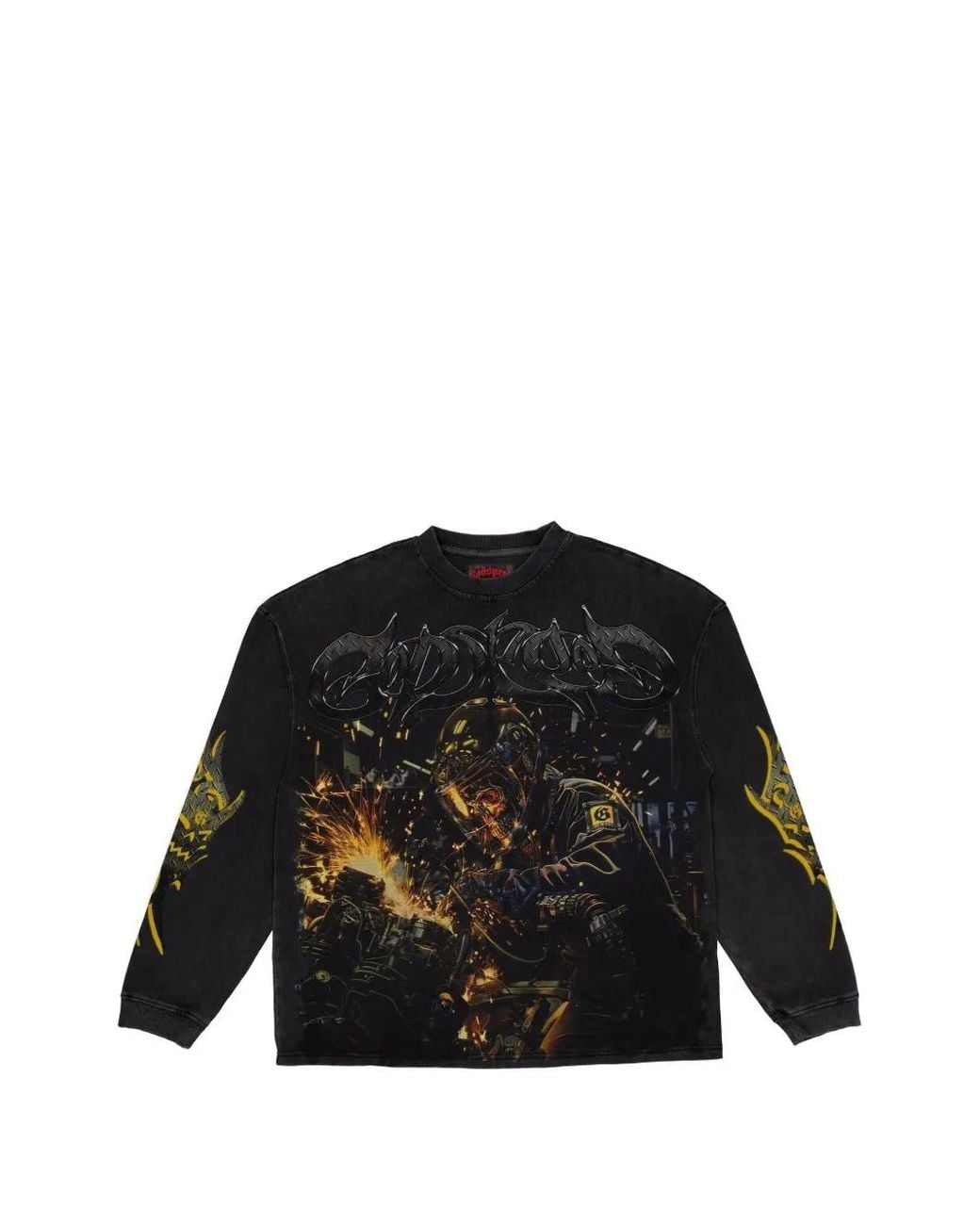 Godspeed Black Graphic-Print Long-Sleeve Sweatshirt for men