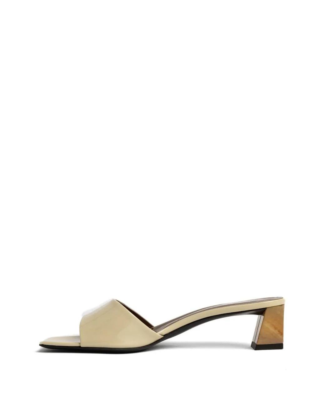 Giuseppe Zanotti Natural Square-Toe Sandals