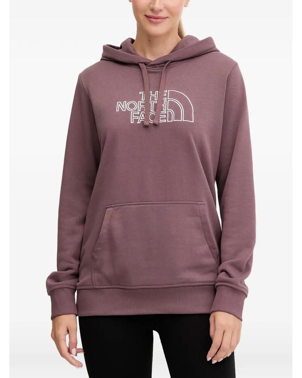 The North Face Purple Drew Peak Light Drawstring Hoodie