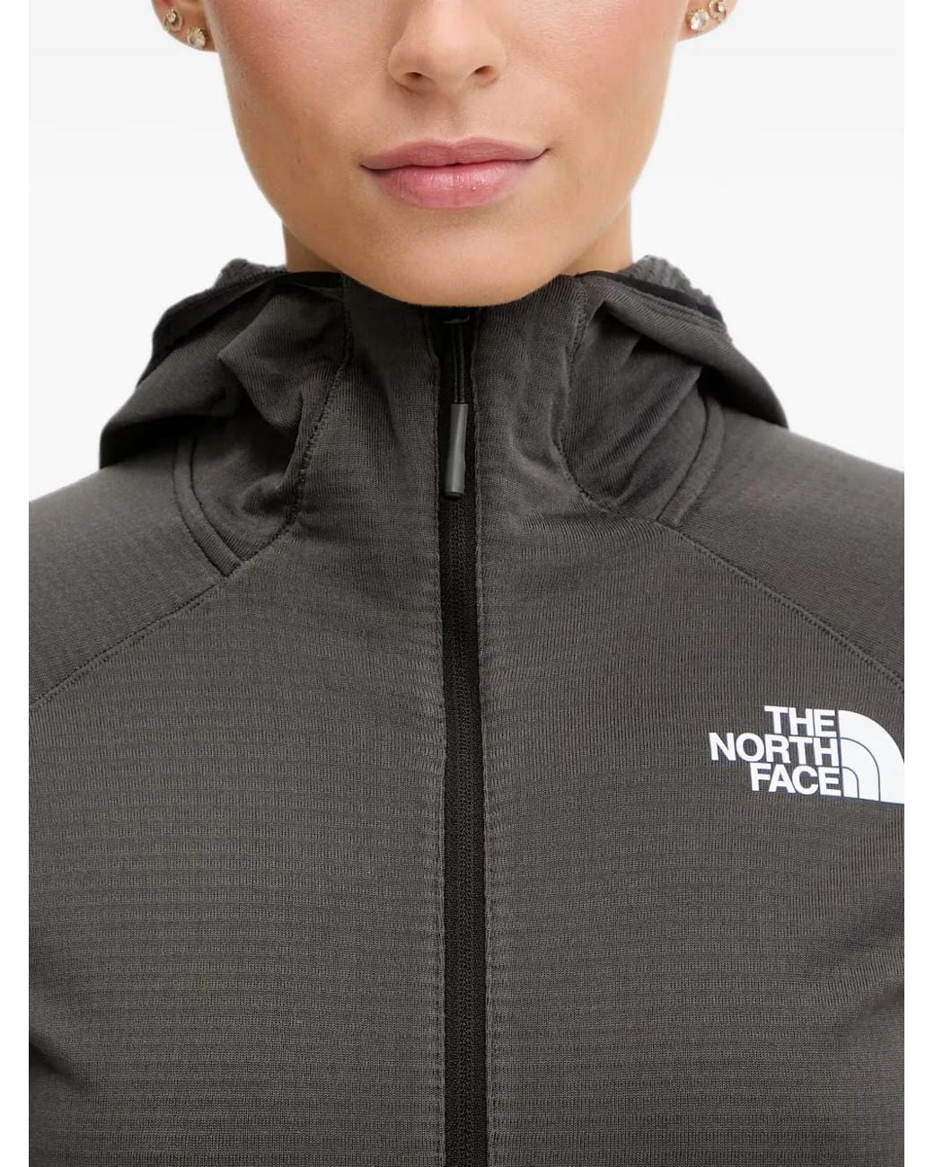 The North Face Black Bolt Polartec Zip-Up Track Jacket