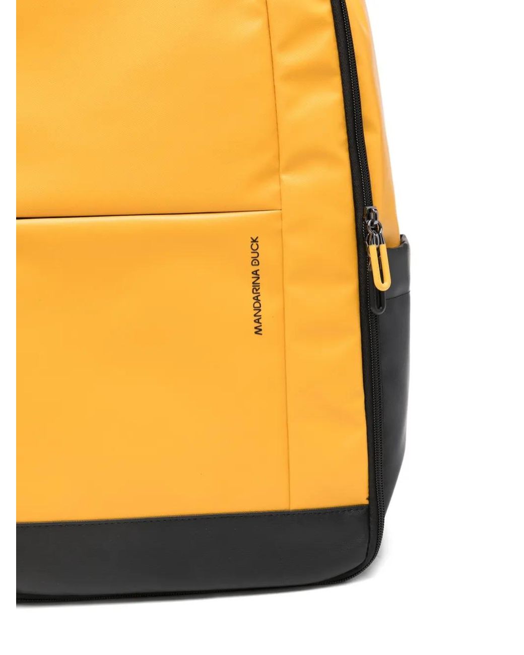 Mandarina Duck Yellow Eco Coated Travel Backpack for men