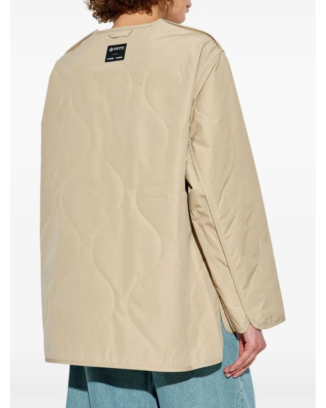 Samsøe & Samsøe Natural Gesteppte Jacke