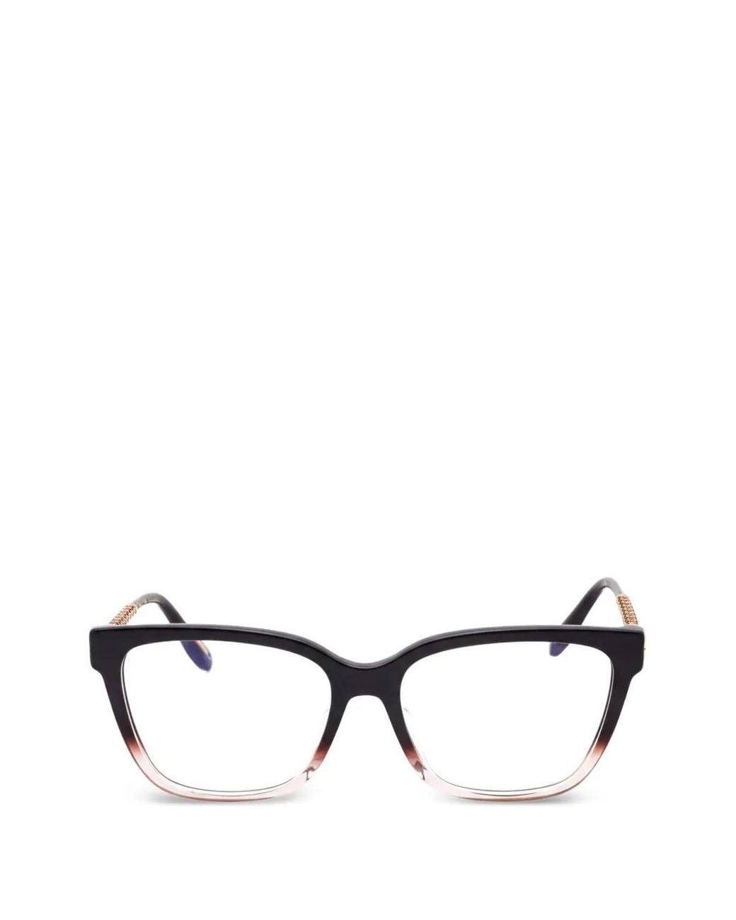 Chopard Purple Squared-Frame Glasses