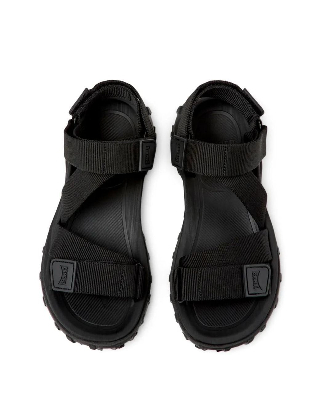 Camper Black Drift Trail Sandals