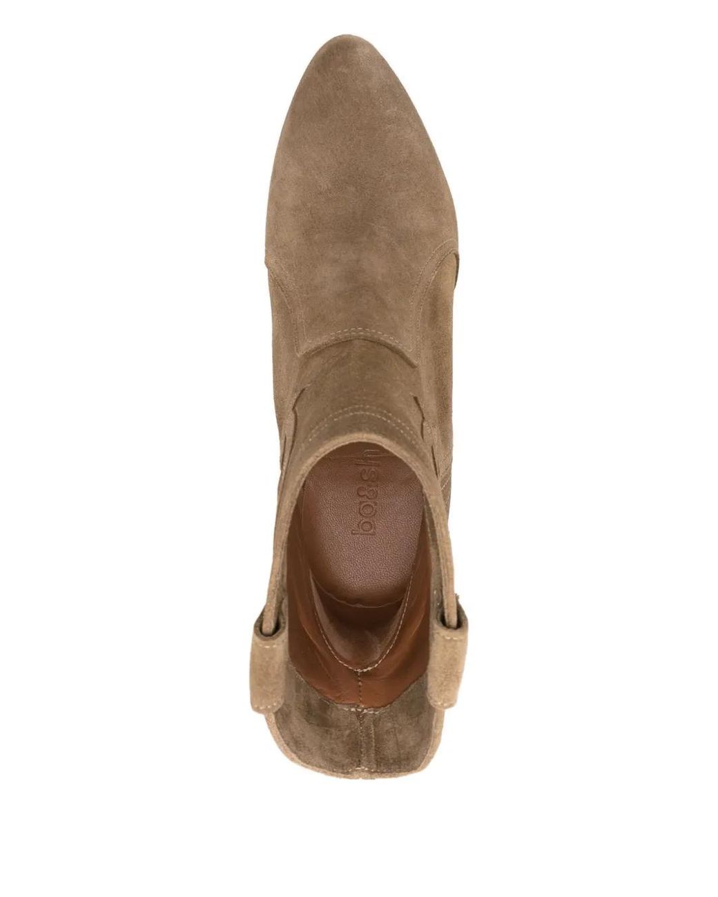 Bottines 85 Mm À Bout Pointu Ba&sh en coloris Brown