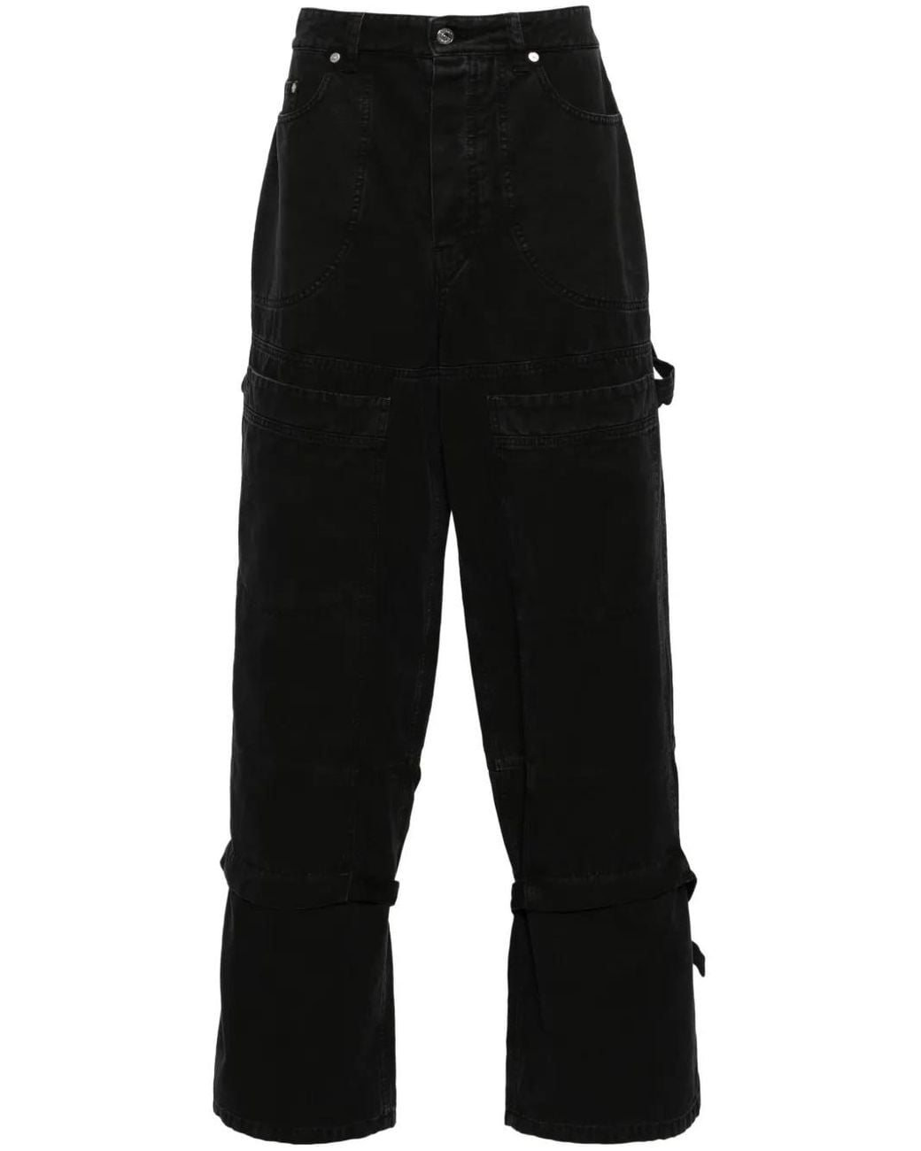 Pantalones Con Detalle De Tiras Off-White c/o Virgil Abloh de hombre de color Black