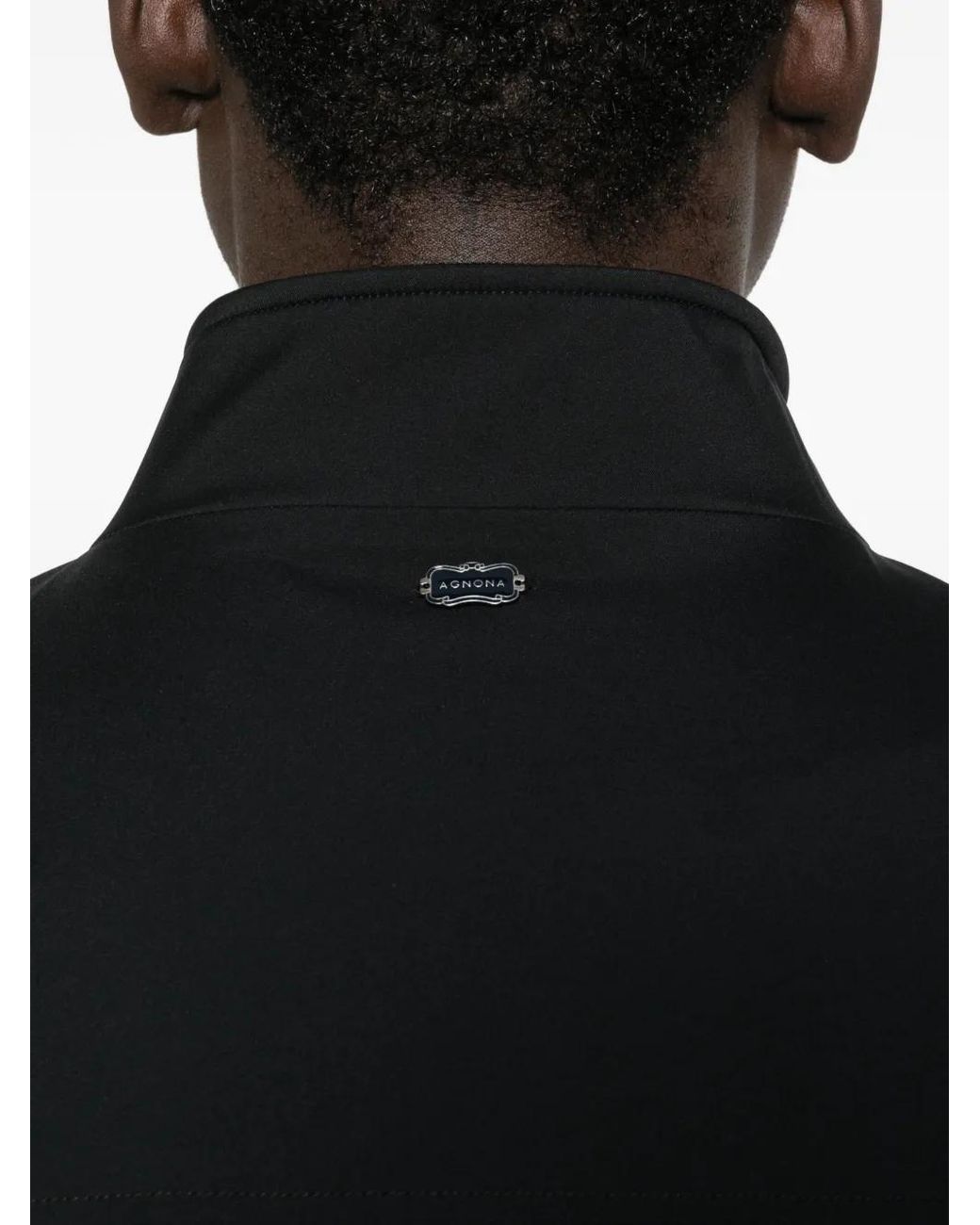 Agnona Jacke mit Reißverschluss in Black für Herren