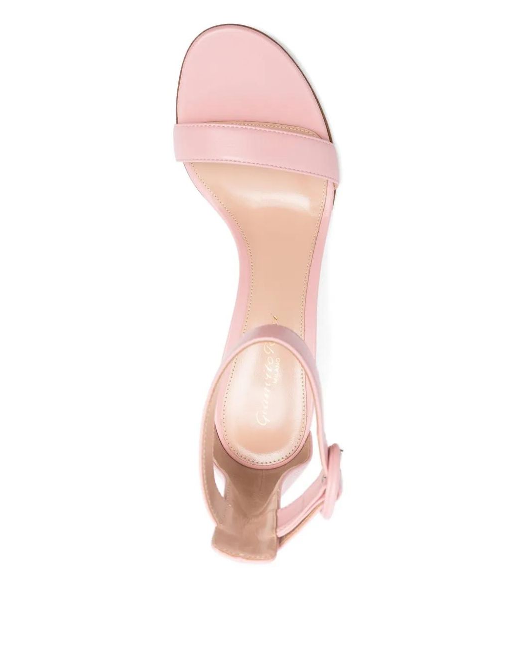 Gianvito Rossi Pink 65Mm Portofino Sandals