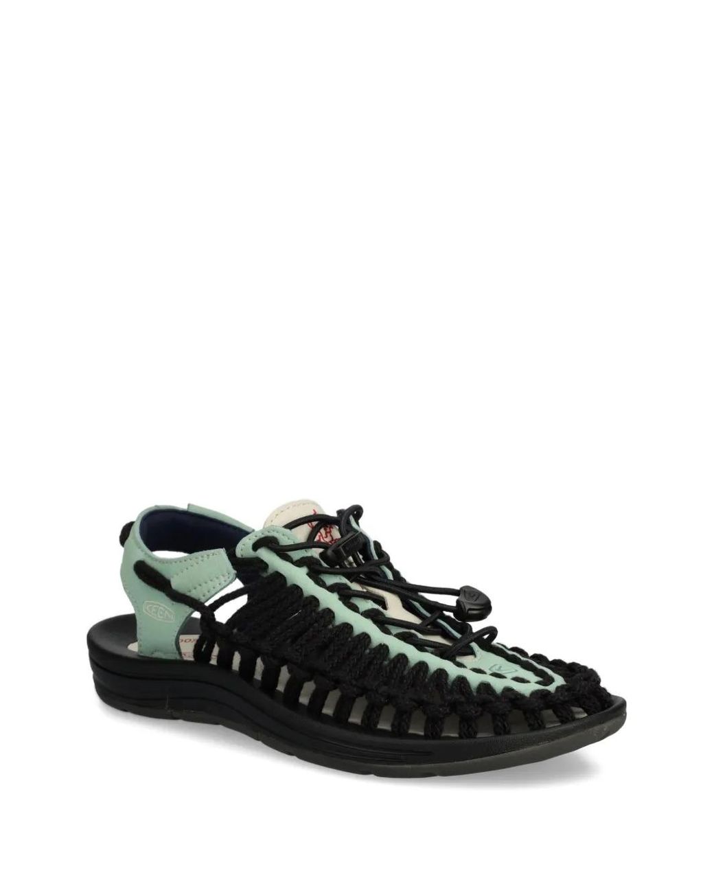 Keen Black Uneek Woven Drawstring Sandals