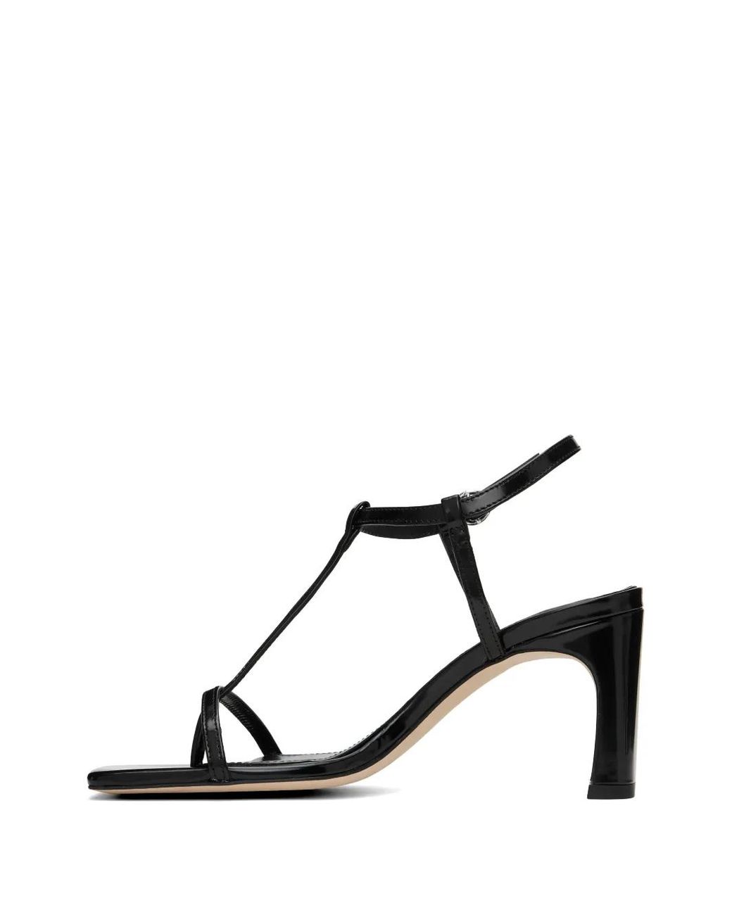 Aeyde Black Hilma Sandals