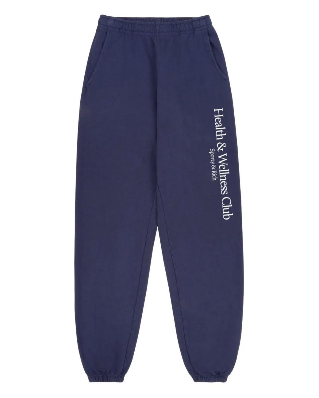Sporty & Rich Blue H&W Crest Track Pants