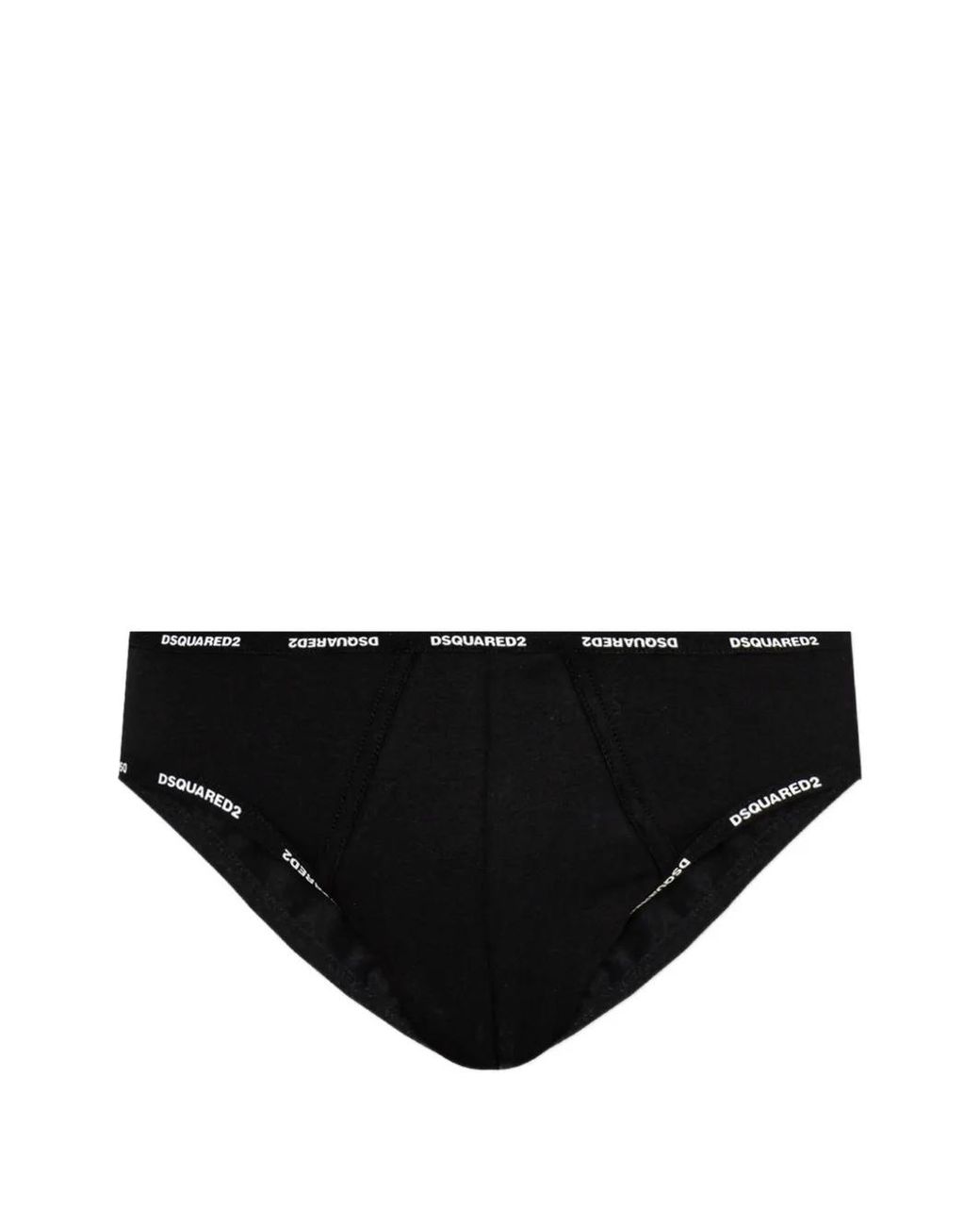 DSquared² Black Slip À Taille Logo for men