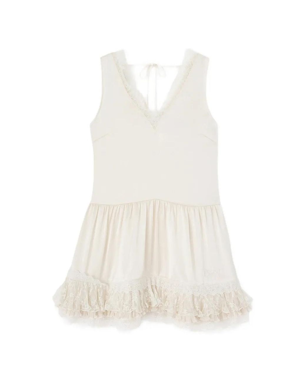 Ganni White Dress