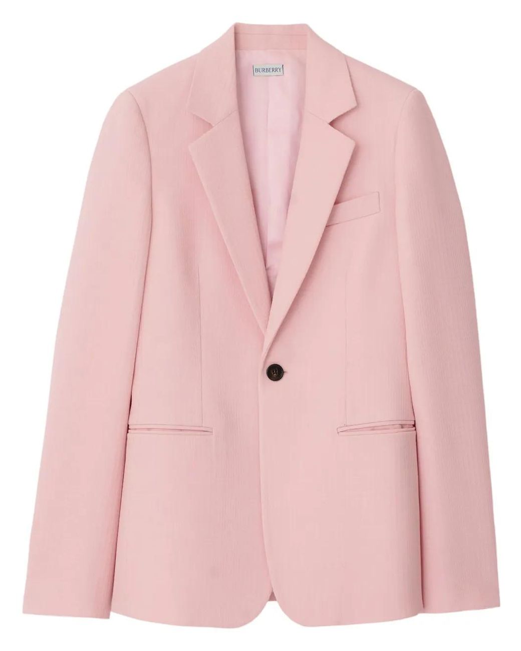 Burberry Pink Tailored Jacket