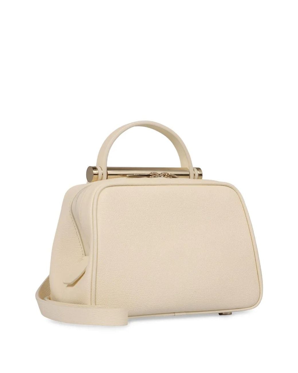 Valextra Natural Leather Handbag